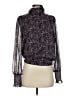 Evereve 100% Polyester Black Long Sleeve Blouse Size S - photo 1