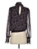 Evereve 100% Polyester Black Long Sleeve Blouse Size S - photo 2