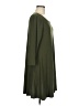 Soho Solid Green Casual Dress Size M - photo 4