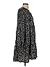 Only 100% Polyester Print Black Casual Dress Size EU 36 / US 6 - photo 4