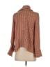 Zara Tweed Brown Long Sleeve Blouse Size XS - photo 2