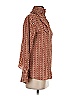 Zara Tweed Brown Long Sleeve Blouse Size XS - photo 4
