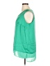 Violet & Claire 100% Polyester Green Sleeveless Blouse Size 1X - photo 5