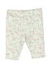 Carter's 100% Cotton Floral Ivory Leggings Size Newborn - photo 1