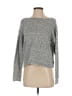 Lord & Taylor Metallic Gray Pullover Sweater Size S - photo 1