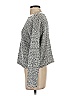 Lord & Taylor Metallic Gray Pullover Sweater Size S - photo 5
