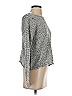 Lord & Taylor Metallic Gray Pullover Sweater Size S - photo 4