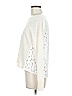 W by Worth 100% Wool Solid Ivory Wool Pullover Sweater Size M - photo 5