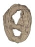 Tasha 100% Polyester Tan Brown Scarf One size - photo 1