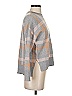 Laundry by Shelli Segal 100% Polyester Plaid Gray Pullover Sweater Size XS - photo 4