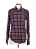 Slate 100% Cotton Plaid Red Long Sleeve Button-Down Shirt Size L - photo 1