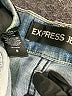 Express Jeans Hearts Blue Jeans Size 4 - photo 7