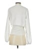 Rt 100% Polyester Ivory Long Sleeve Blouse Size S - photo 2