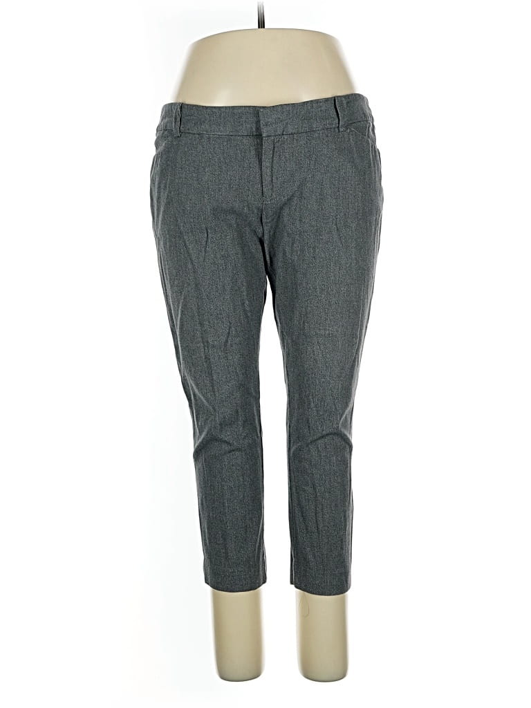 Pre-owned Merona Casual Pants In Gray