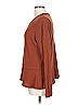 Paper Crane Brown Long Sleeve Top Size L - photo 5