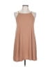 Forever 21 Solid Tan Casual Dress Size L - photo 1