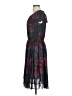 H&M 100% Polyester Paisley Black Casual Dress Size 4 - photo 5
