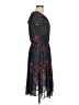 H&M 100% Polyester Paisley Black Casual Dress Size 4 - photo 4