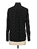 Uniqlo Polka Dots Black Long Sleeve Button-Down Shirt Size S - photo 2