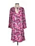 Assorted Brands Print Pink Cocktail Dress Size S - photo 1
