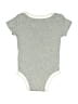 Nike 100% Cotton Graphic Gray Short Sleeve Onesie Size 0-3 mo - 3-6 mo - photo 2