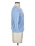 Talbots Chevron-herringbone Blue Cardigan Size S (petite) - photo 4