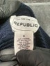 For The Republic Blue Pullover Sweater Size S - photo 7