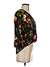 The Odells 100% Rayon Floral Black 3/4 Sleeve Blouse Size XS - photo 4