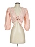 Express Pink 3/4 Sleeve Blouse Size XS - photo 1