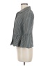 Karin Stevens 100% Polyester Houndstooth Gray Jacket Size 6 - photo 5