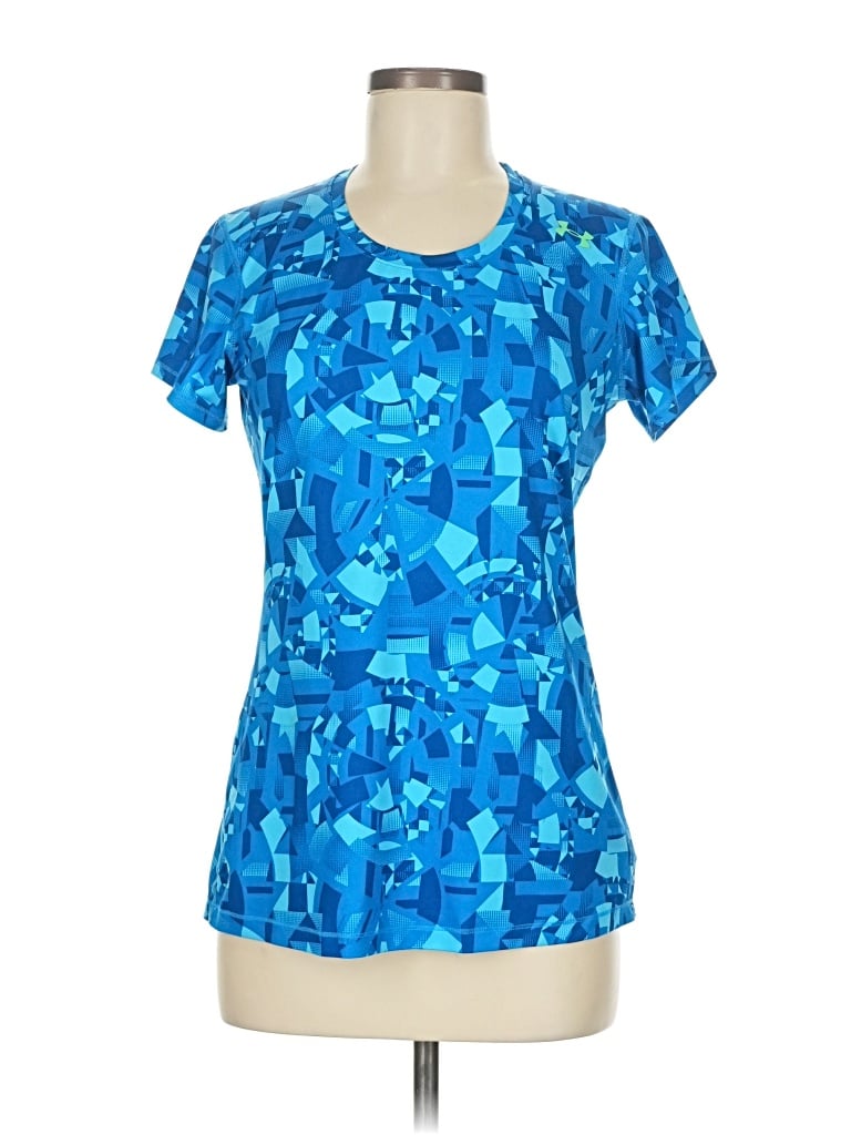 Pre-owned Under Armour Active T-shirt In Blue