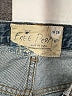 Free People 100% Cotton Hearts Blue Jeans Size 28 waist - photo 7