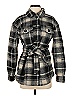 Sanctuary Plaid Gray Coat Size XS - photo 1