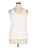 Athleta White Sleeveless T-Shirt Size XL - photo 1