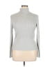 Hillard & Hanson Silver Turtleneck Sweater Size XL - photo 1