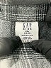 Gap Kids Plaid Gray Long Sleeve Button-Down Shirt Size 14 - 16 - photo 3