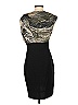 Max and Cleo Camo Black Cocktail Dress Size 4 - photo 2