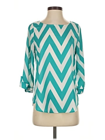 Everly 3/4 Sleeve Blouse (view 1)