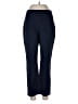 Nanette Lepore Chevron-herringbone Blue Casual Pants Size 10 - photo 1