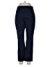 Nanette Lepore Chevron-herringbone Blue Casual Pants Size 10 - photo 2