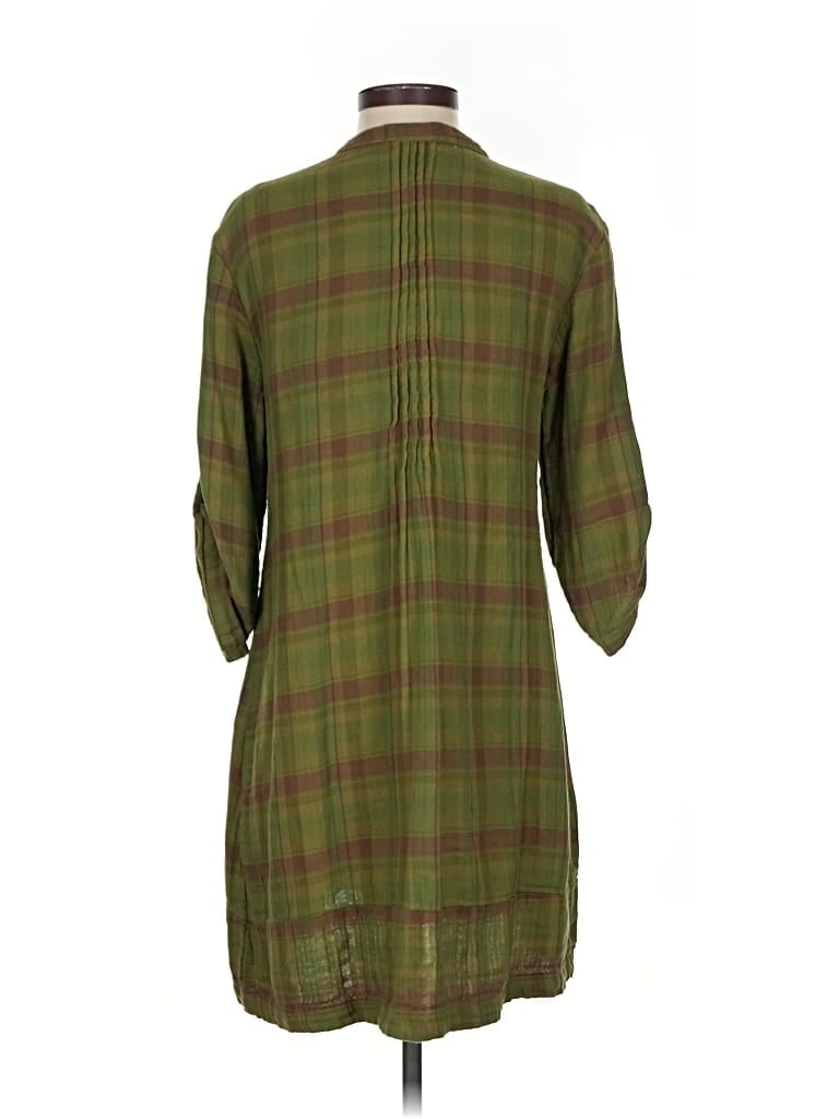 Pre-owned Cp Shades 3/4 Sleeve Button Down Shirt In Green