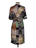 Donna Morgan Print Black Casual Dress Size 2 - photo 2