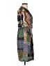 Donna Morgan Print Black Casual Dress Size 2 - photo 4
