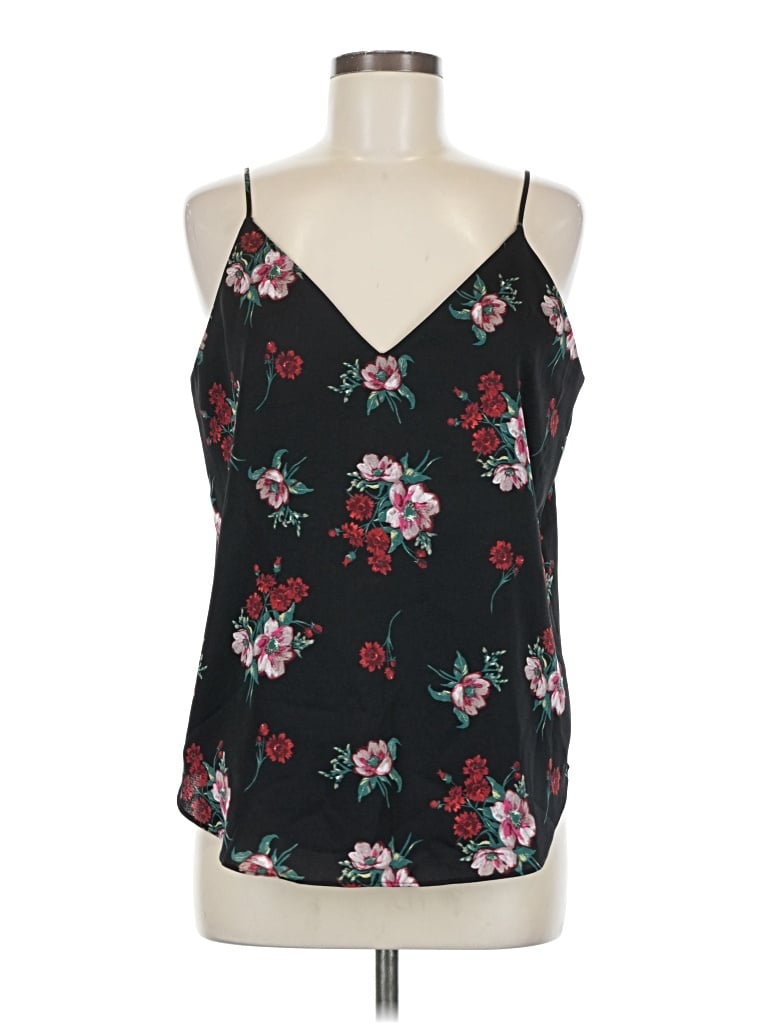 Pre-owned Express Outlet Sleeveless Blouse In Black