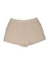 4SI3NNA 100% Polyester Solid Tan Pink Shorts Size L - photo 2