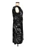 AB Studio Graphic Black Cocktail Dress Size L - photo 4