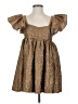 Assorted Brands Animal Print Gold Cocktail Dress Size S - photo 1