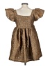 Assorted Brands Animal Print Gold Cocktail Dress Size S - photo 2