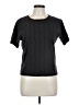 Talbots 100% Cotton Polka Dots Black Active T-Shirt Size L - photo 1