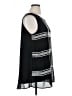 Tesoro Moda 100% Polyester Black Sleeveless Blouse Size 1X - photo 4